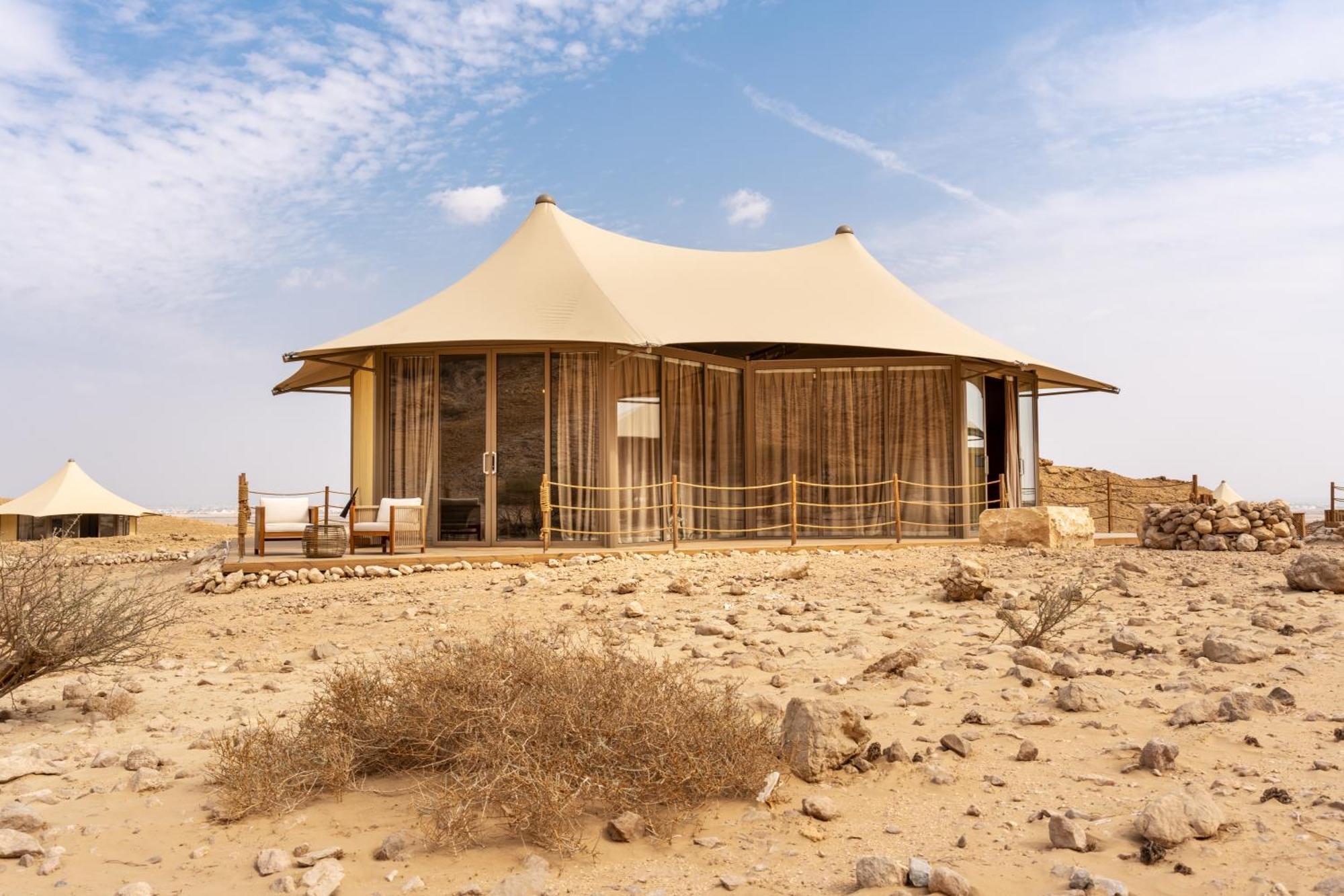 Pura Eco Retreat, Jebel Hafit Desert Park Аль-Айн Экстерьер фото