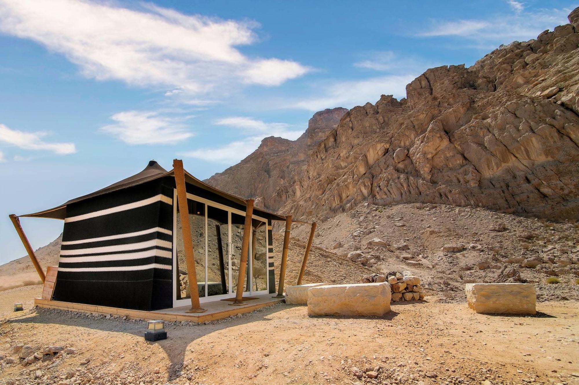 Pura Eco Retreat, Jebel Hafit Desert Park Аль-Айн Экстерьер фото